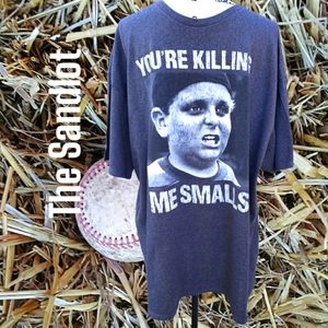 The Sandlot Mens "Killing Me Smalls" Gray Tee